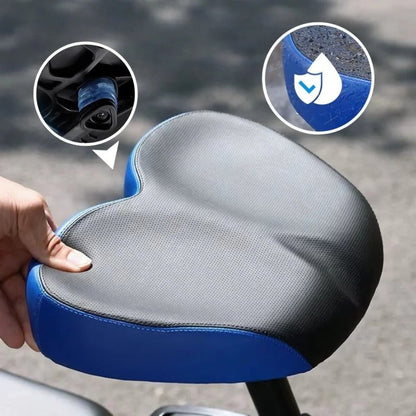 Sella larga per bicicletta