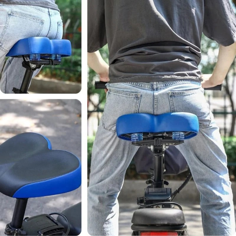 Sella larga per bicicletta