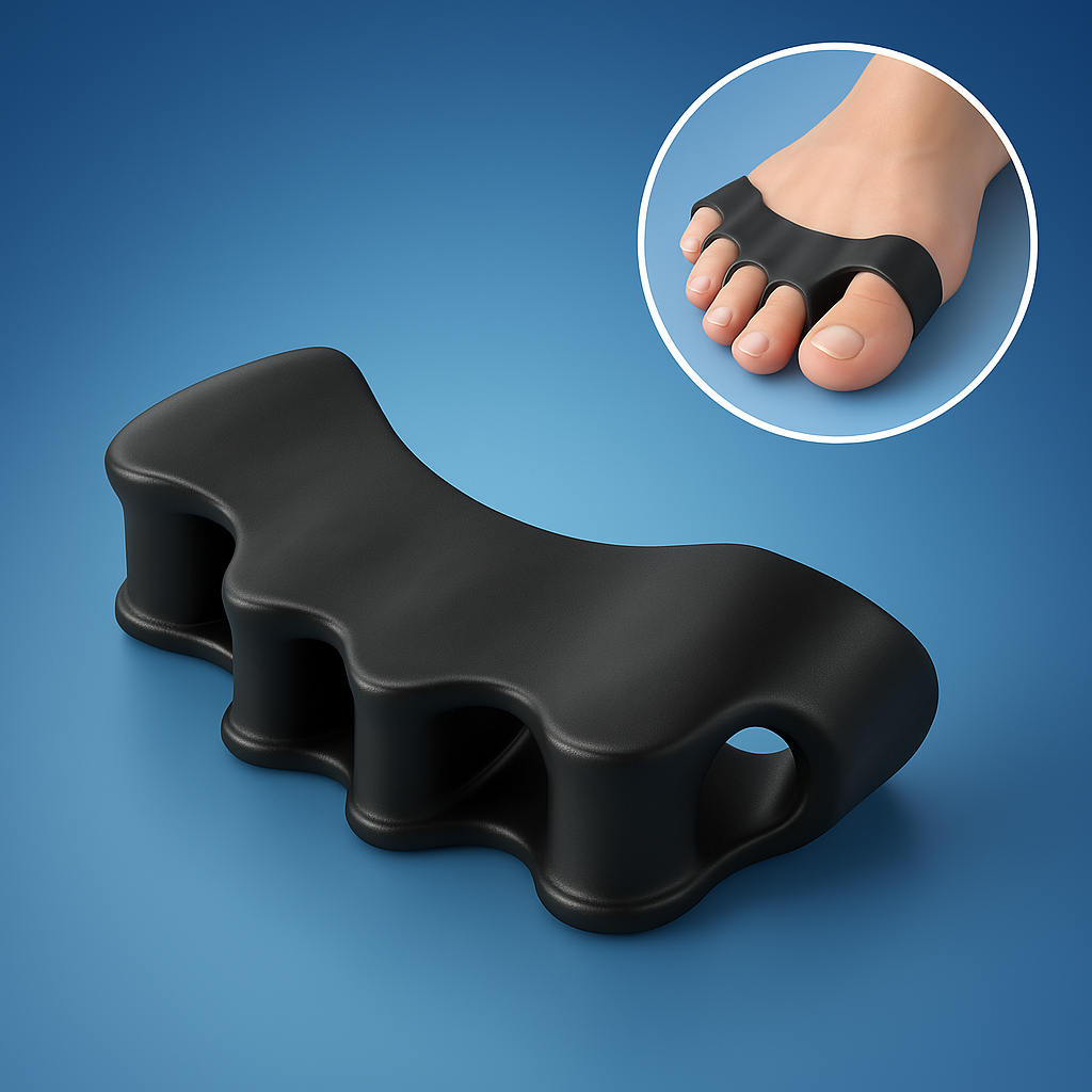Separatore per dita dei piedi FlexAlign – Riallineamento e sollievo dal dolore per alluce valgo, dita sovrapposte e comf