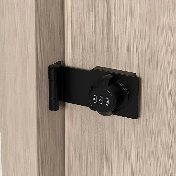 Serratura a combinazione per porte senza chiavi