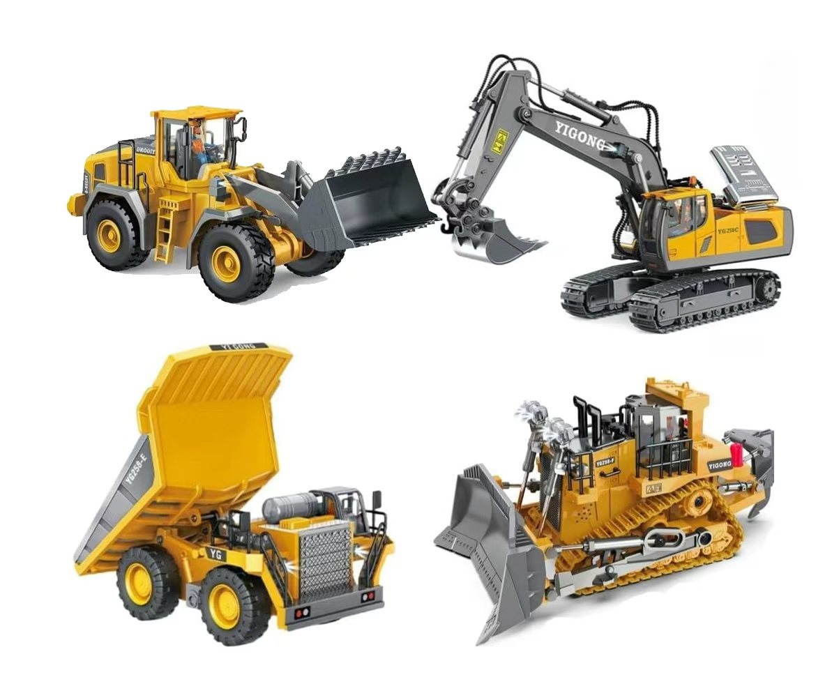 Set Costruzioni RC 4 Veicoli