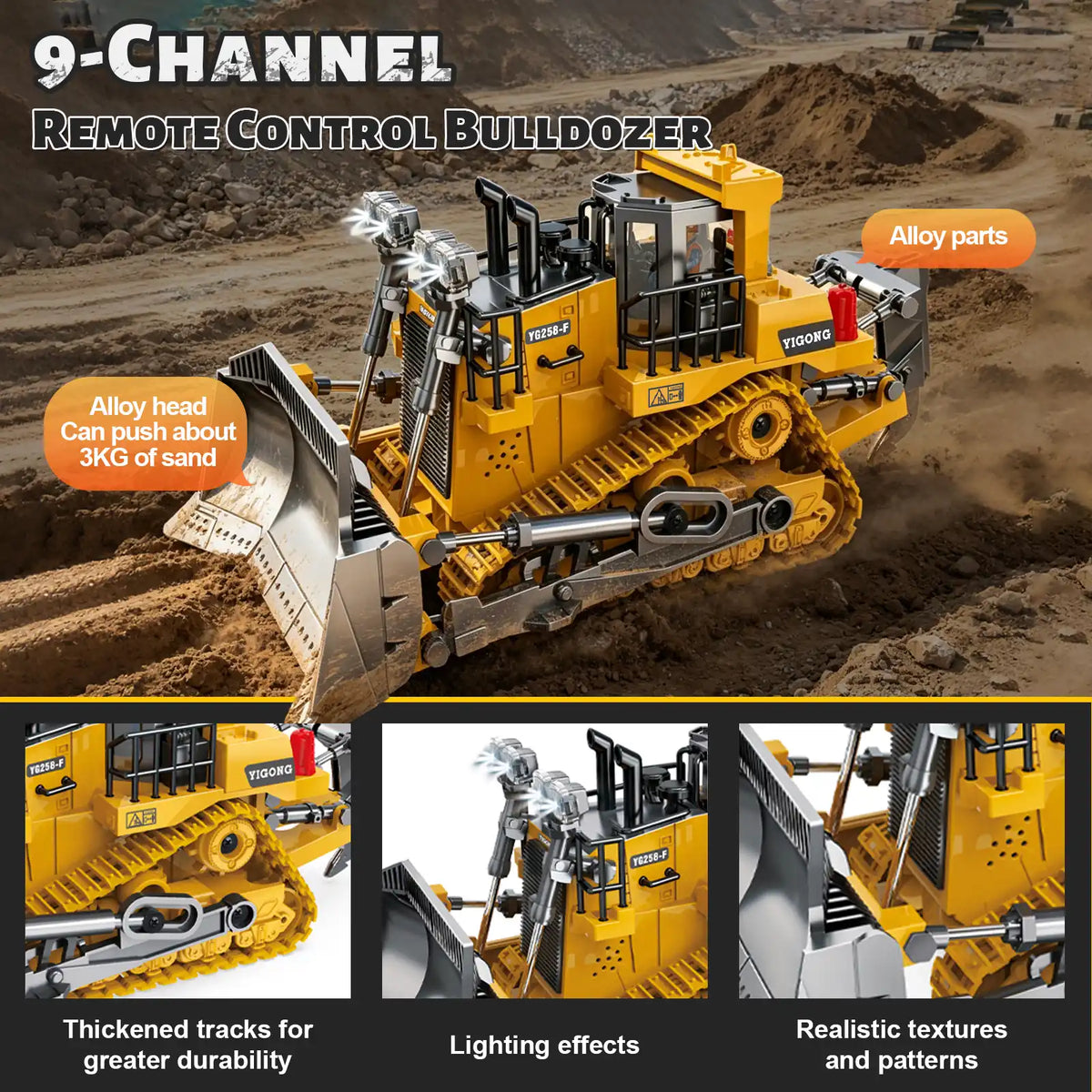 Set Costruzioni RC 4 Veicoli