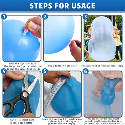 Set da 3 palloni giganti jelly balloon