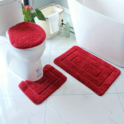 Set tappetini bagno SoftStep Luxe – antiscivolo, ad asciugatura rapida e lavabili