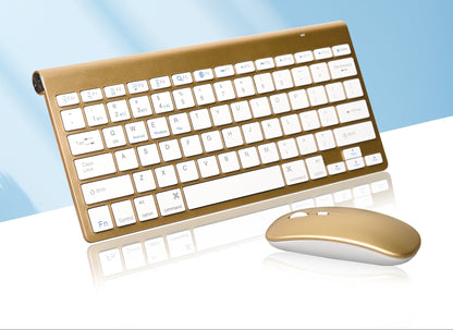 Set tastiera e mouse compatti wireless