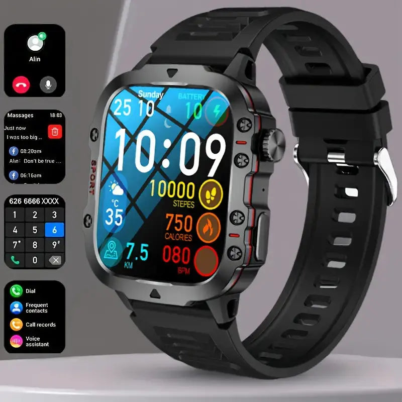 Smartwatch outdoor | Design impermeabile IP68 per allenamento quotidiano e uso esterno