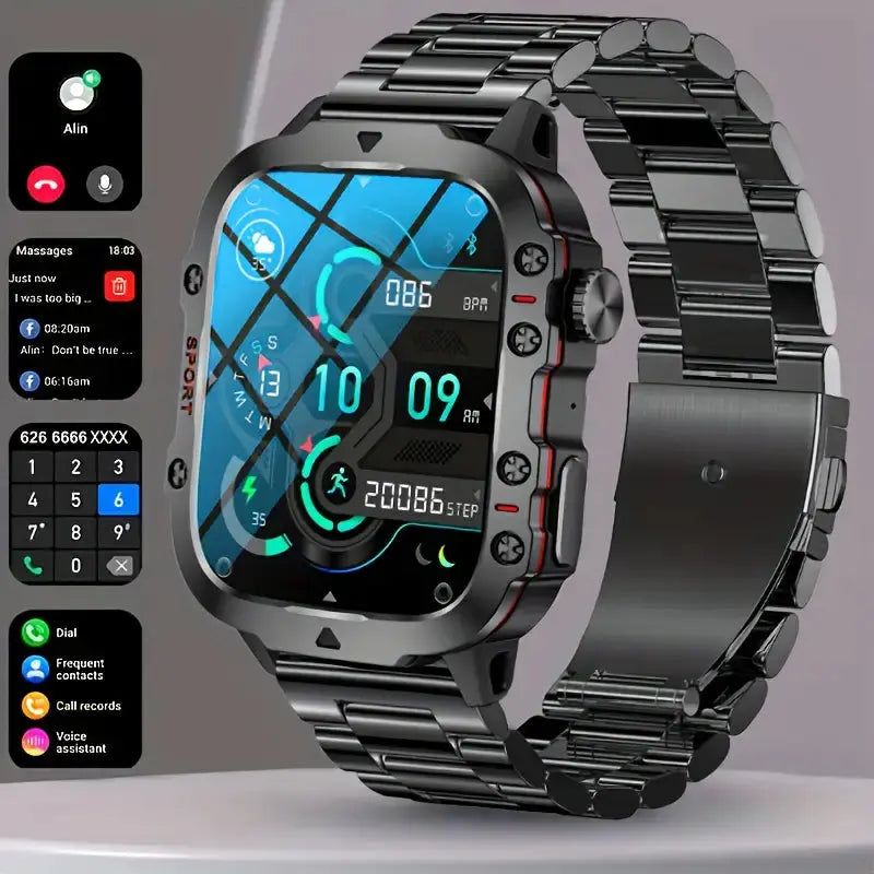 Smartwatch outdoor | Design impermeabile IP68 per allenamento quotidiano e uso esterno