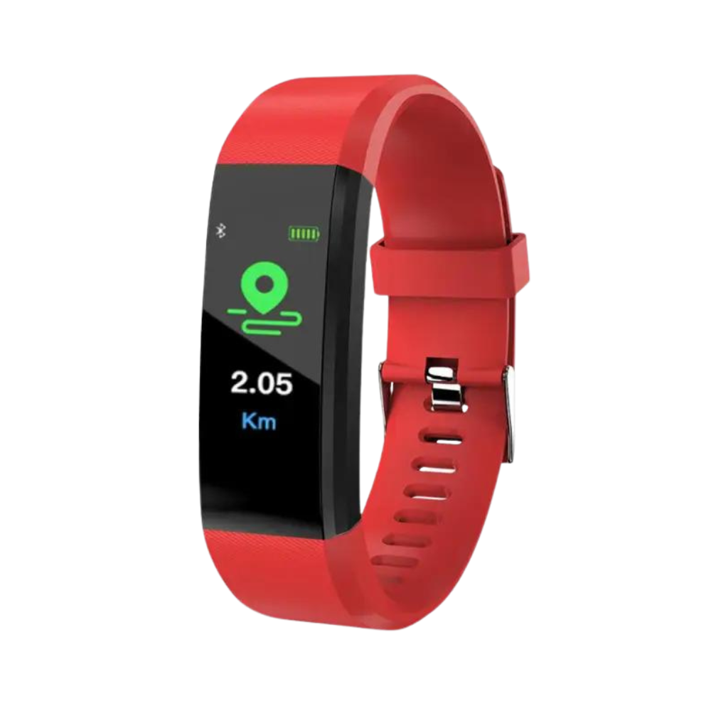 Smartwatch per anziani con monitoraggio frequenza cardiaca e pressione sanguigna