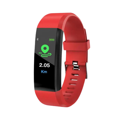 Smartwatch per anziani con monitoraggio frequenza cardiaca e pressione sanguigna