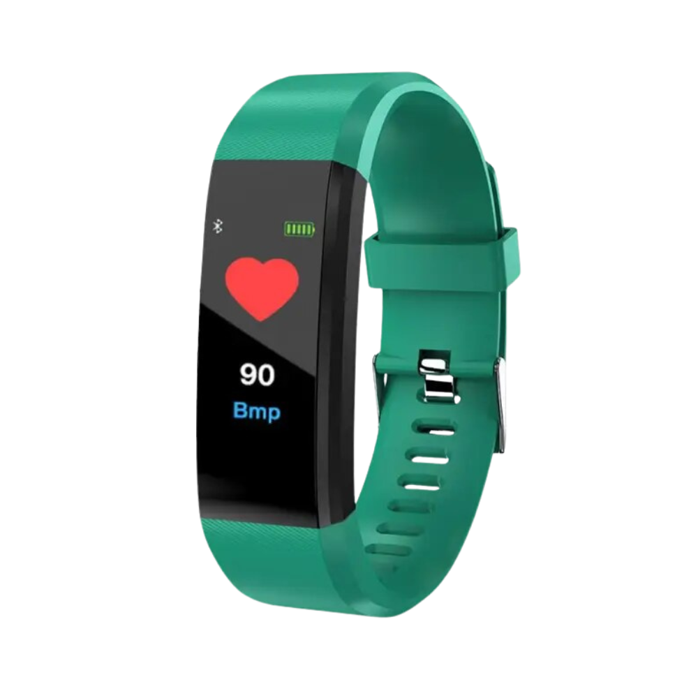 Smartwatch per anziani con monitoraggio frequenza cardiaca e pressione sanguigna