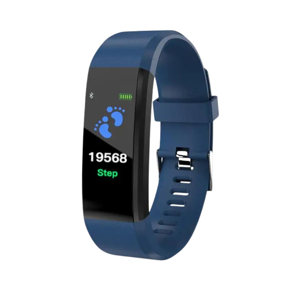 Smartwatch per anziani con monitoraggio frequenza cardiaca e pressione sanguigna