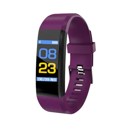 Smartwatch per anziani con monitoraggio frequenza cardiaca e pressione sanguigna
