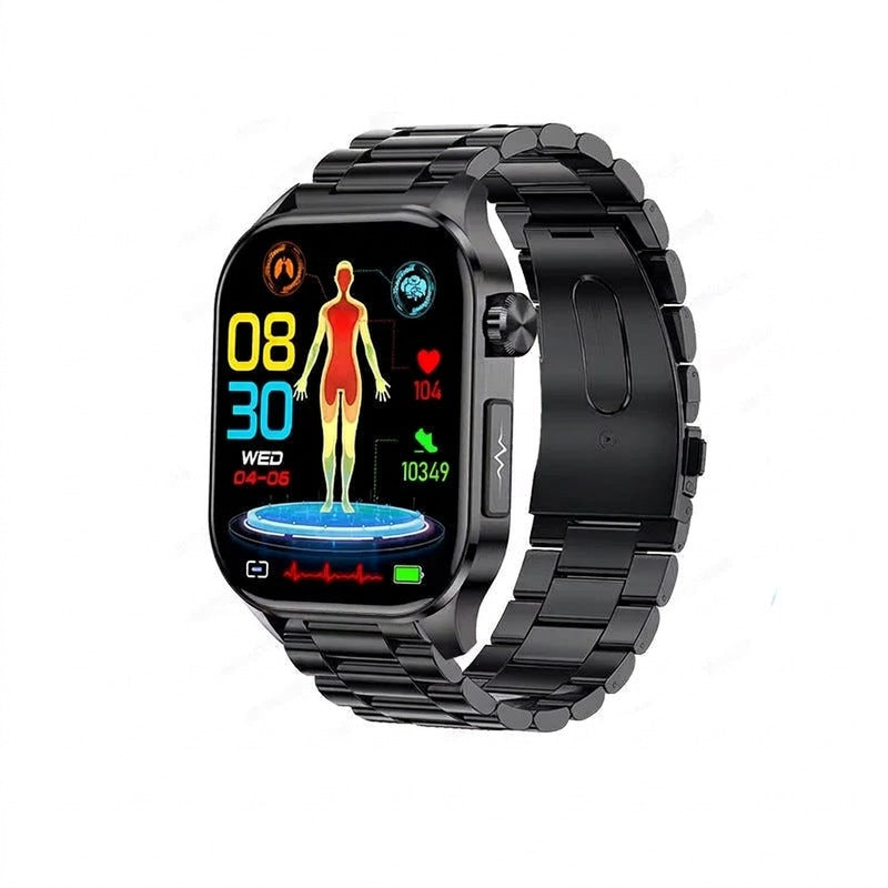 Smartwatch per anziani con monitoraggio pressione e glicemia
