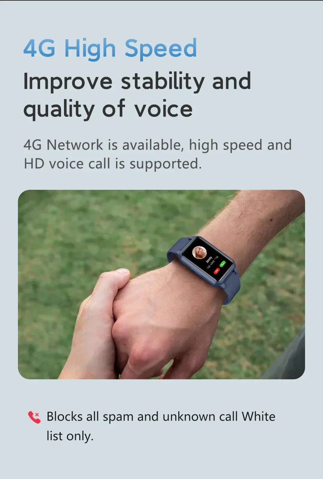 Smartwatch per Anziani con Rilevamento Cadute e GPS