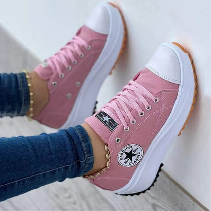 Sneaker platform ortopediche da donna