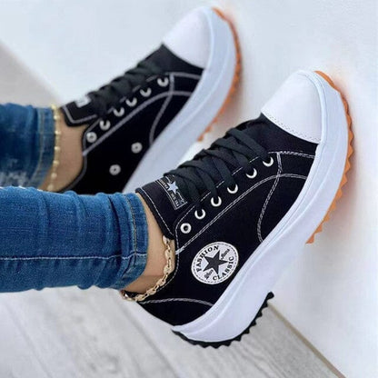 Sneaker platform ortopediche da donna