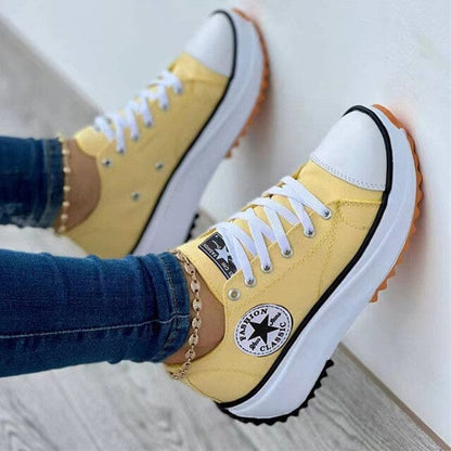 Sneaker platform ortopediche da donna