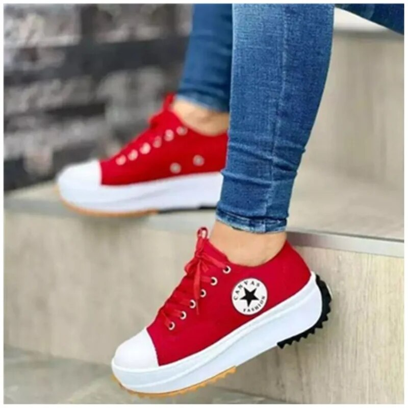 Sneaker platform ortopediche da donna