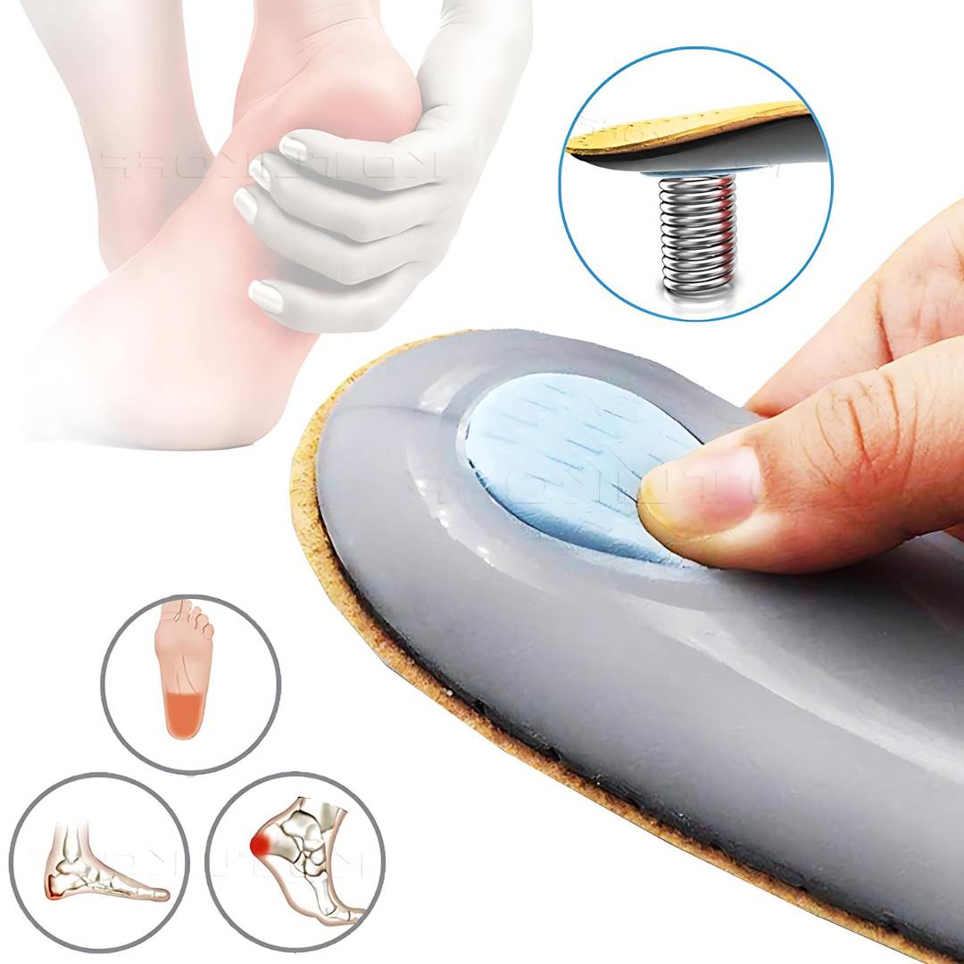 Soletta ortopedica in pelle LeatherGuard con supporto plantare