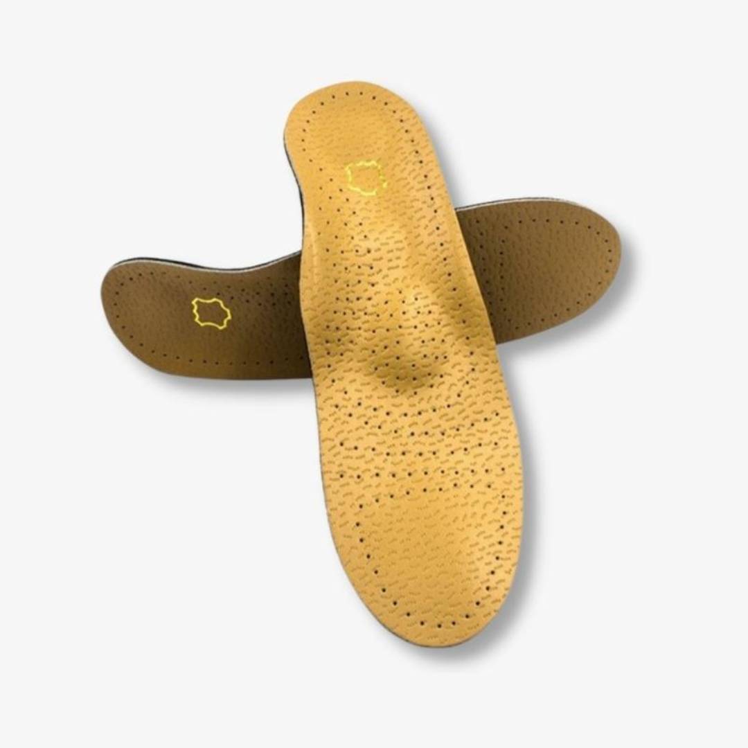 Soletta ortopedica in pelle LeatherGuard con supporto plantare
