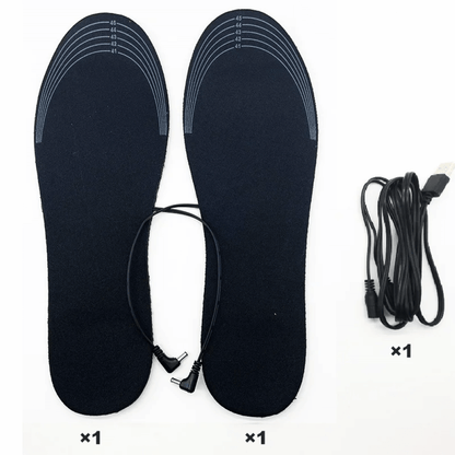 Solette riscaldate ricaricabili per scarpe e stivali invernali
