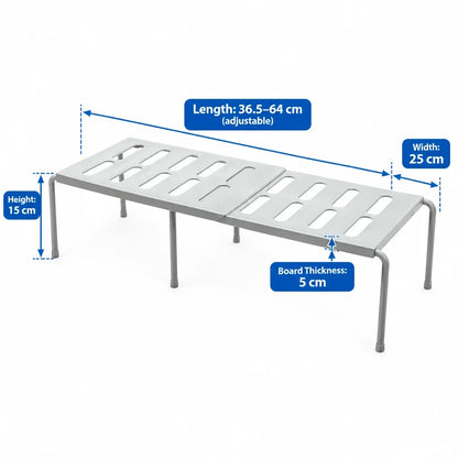 STACKEASE – Organizer Espandibile per Scarpe