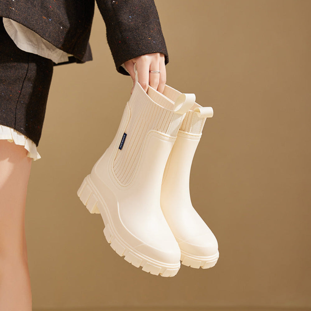 Stivaletti Chelsea da donna con suola grip per outdoor