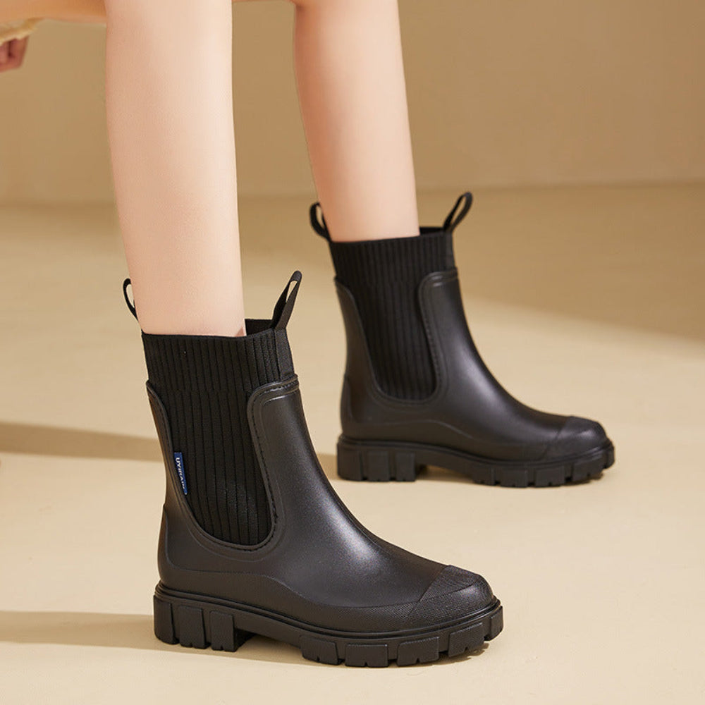 Stivaletti Chelsea da donna con suola grip per outdoor