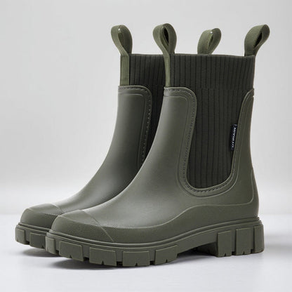 Stivaletti Chelsea da donna con suola grip per outdoor