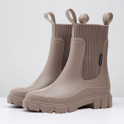 Stivaletti Chelsea da donna con suola grip per outdoor