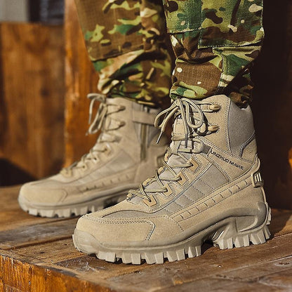 Stivali militari impermeabili e antiperforazione per uso outdoor
