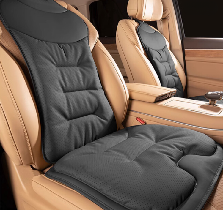 Supporto lombare per sedile auto con cuscino ergonomico, schienale traspirante e fodera lavabile, 4 colori
