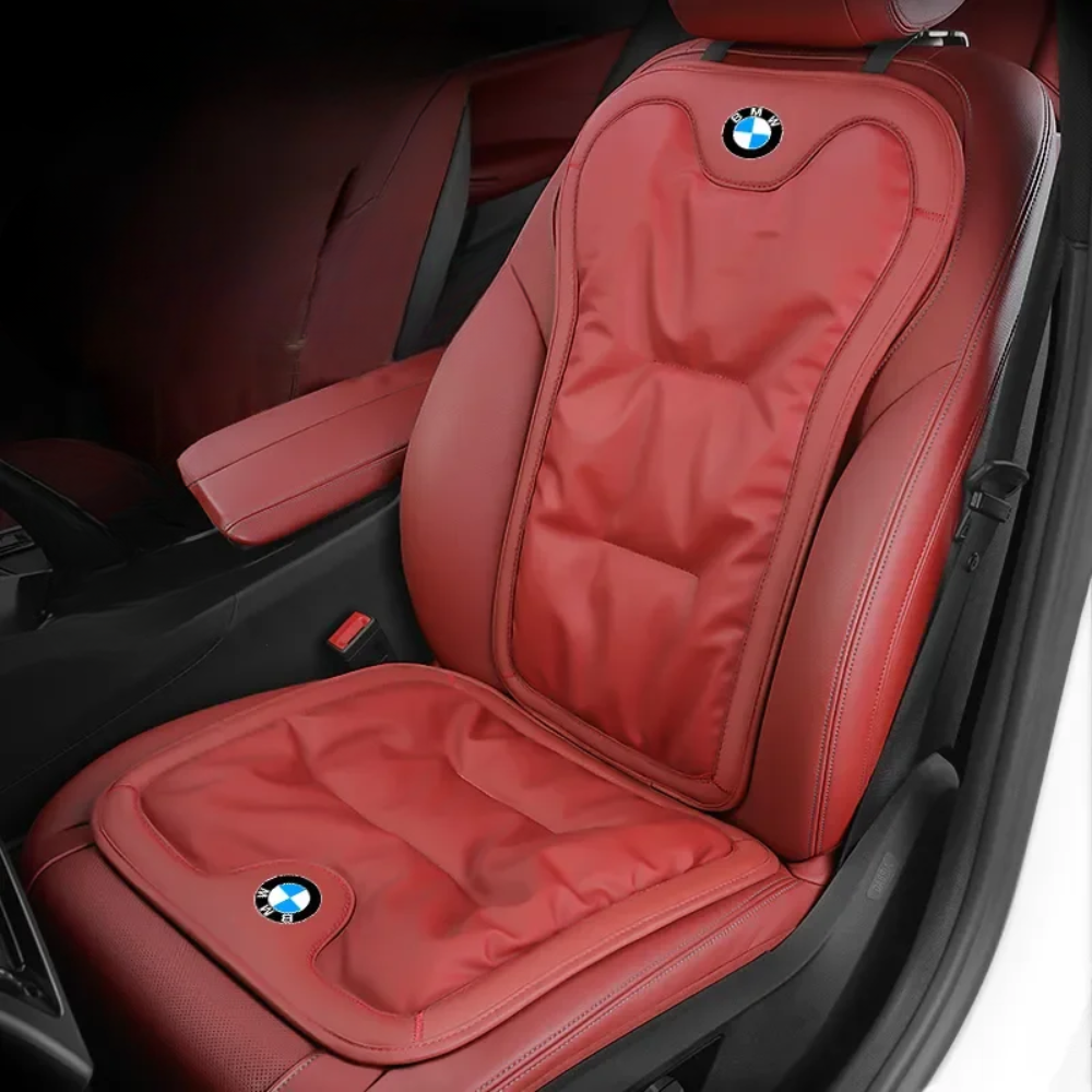 Supporto lombare per sedile auto con cuscino ergonomico, schienale traspirante e fodera lavabile, 4 colori