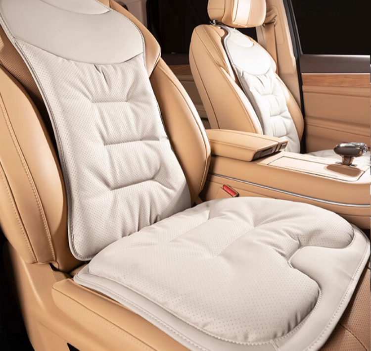 Supporto lombare per sedile auto con cuscino ergonomico, schienale traspirante e fodera lavabile, 4 colori