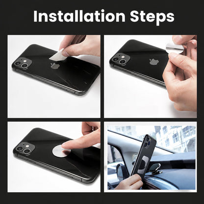 Supporto magnetico per telefono auto e altro