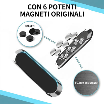 Supporto magnetico stabile per telefono da auto