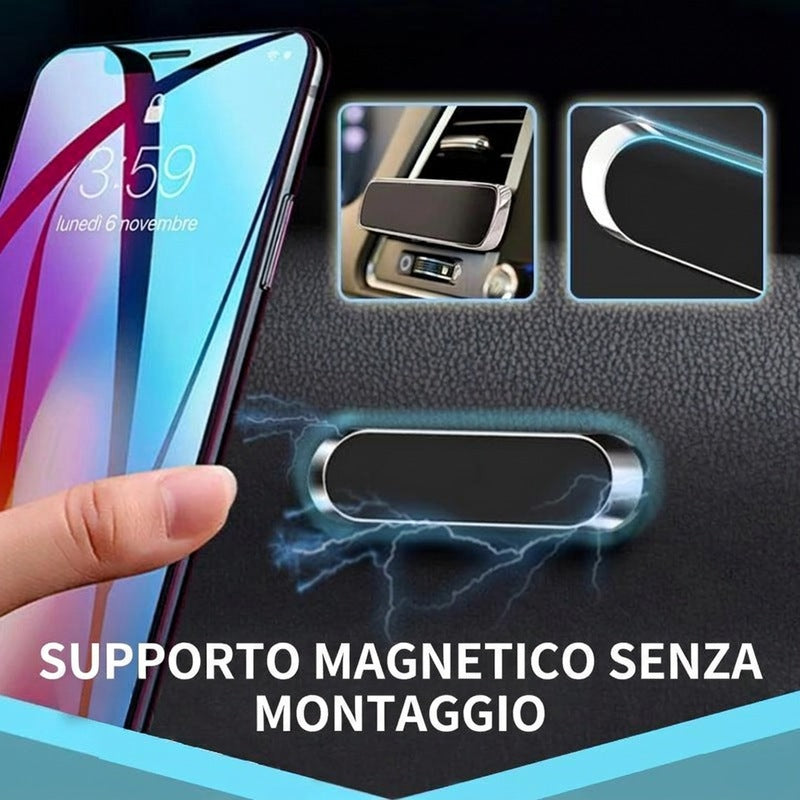 Supporto magnetico stabile per telefono da auto