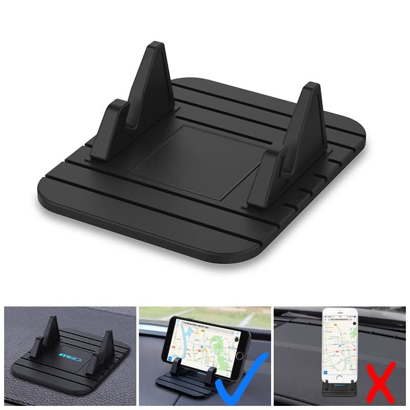 Supporto per cellulare da auto | Montaggio su cruscotto | Base in silicone antiscivolo | GripMate