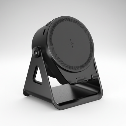 Supporto per Telefono con Speaker Bluetooth e Ricarica Wireless