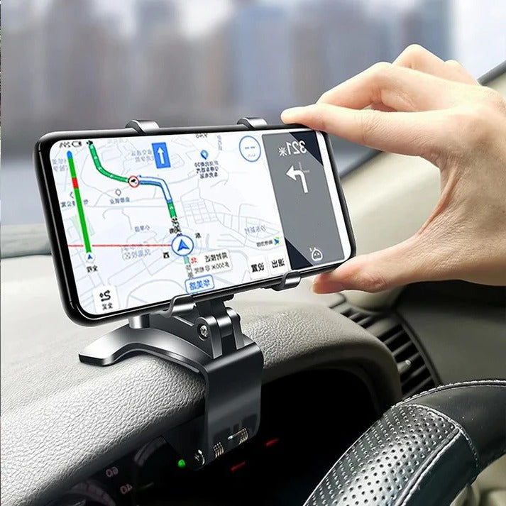 Supporto per telefono da auto per cruscotto e bocchetta, supporto rotante a 360° per telefono, supporto universale antis