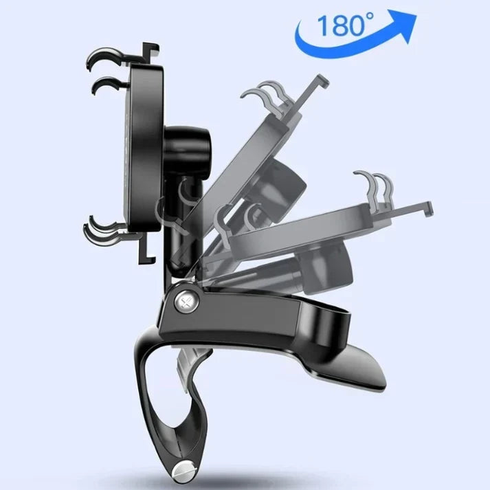 Supporto per telefono da auto per cruscotto e bocchetta, supporto rotante a 360° per telefono, supporto universale antis