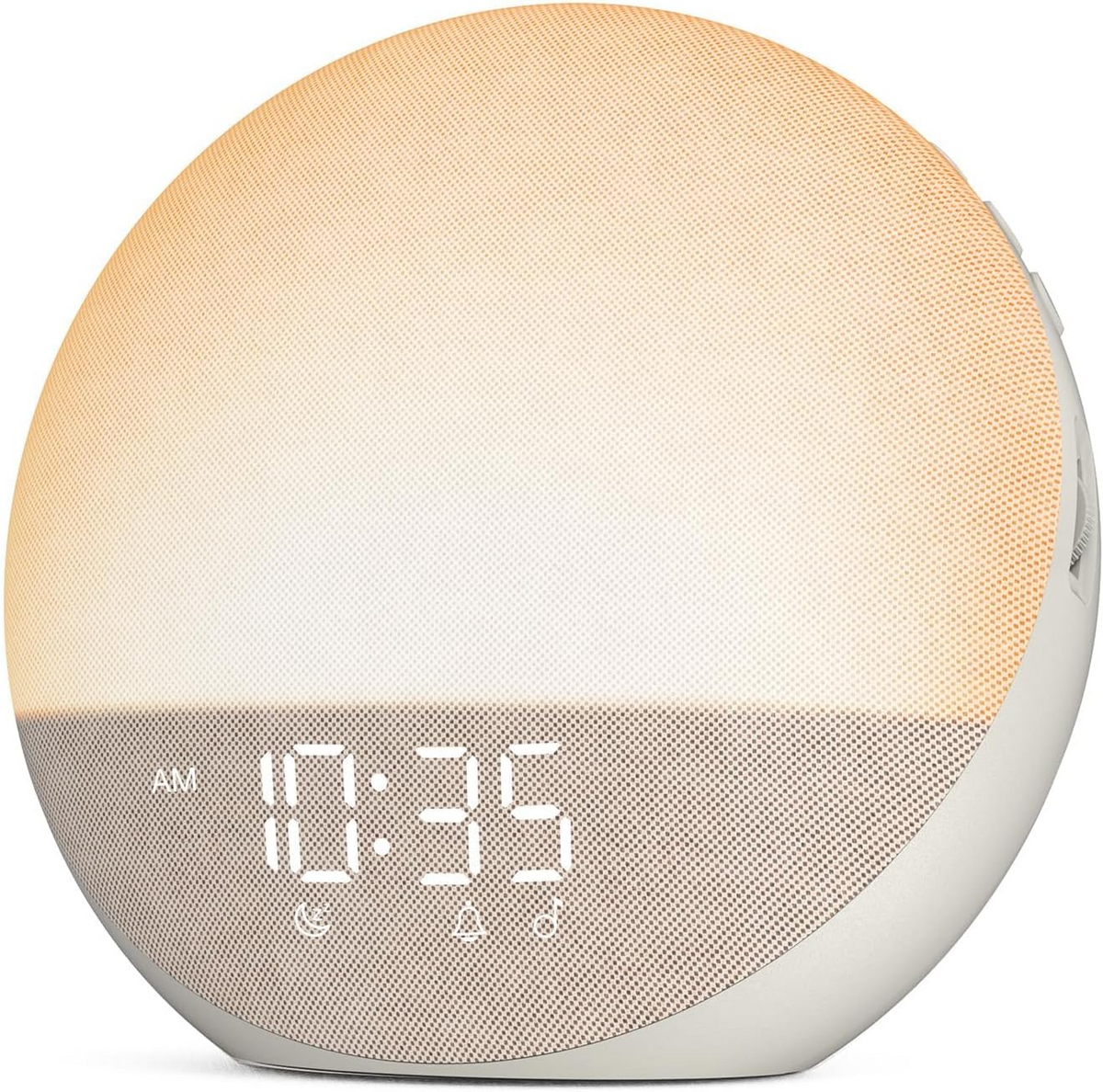 Sveglia con simulazione alba e controlli touch | Luce graduale alba e tramonto | Toni sveglia multipli e livelli di lumi