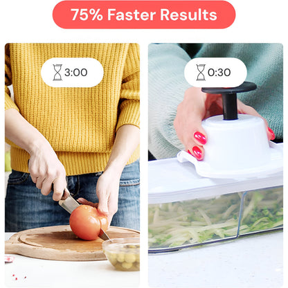 Taglia Verdure Manuale Set Multifunzione per Preparazione Alimenti