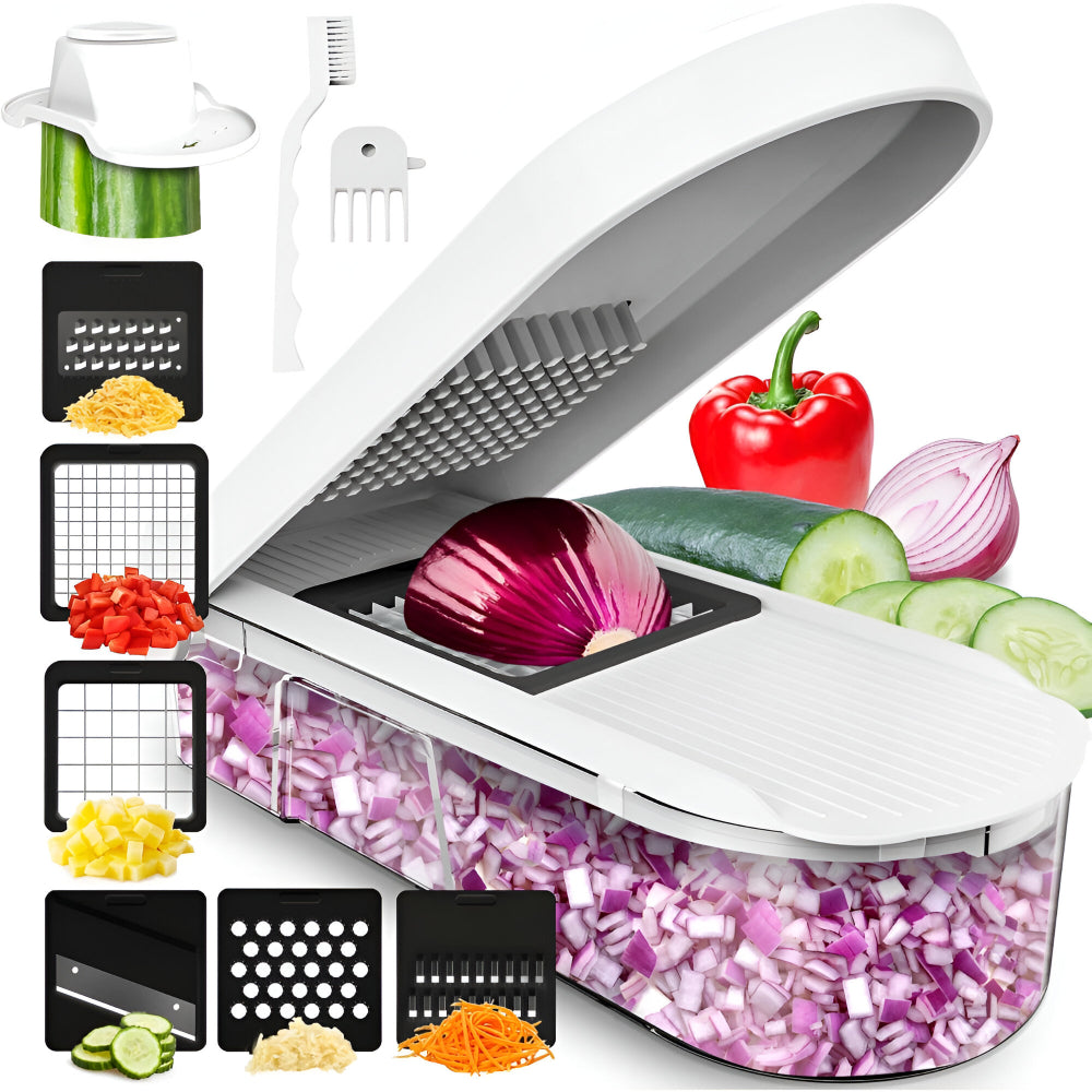 Taglia Verdure Manuale Set Multifunzione per Preparazione Alimenti