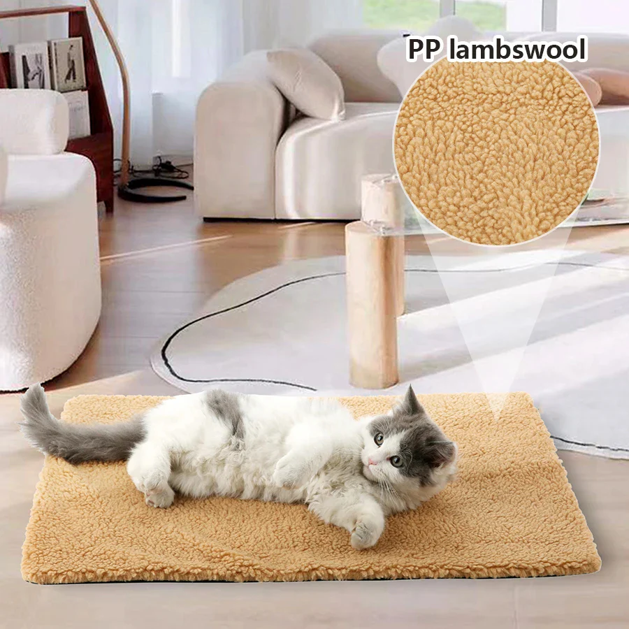 Tappetino autoriscaldante per animali domestici – senza elettricità e lavabile per cani e gatti