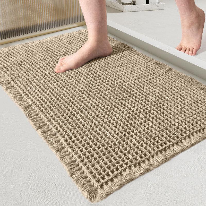Tappetino da bagno a nido d'ape ad asciugatura rapida