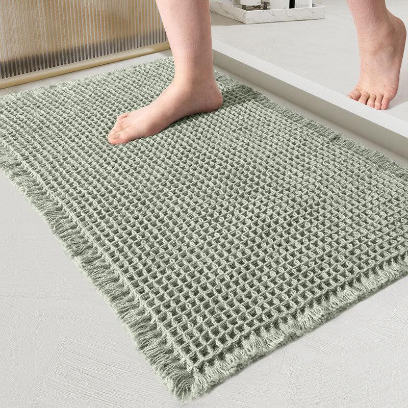 Tappetino da bagno a nido d'ape ad asciugatura rapida