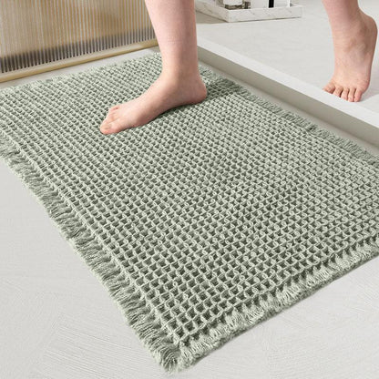 Tappetino da bagno a nido d'ape ad asciugatura rapida