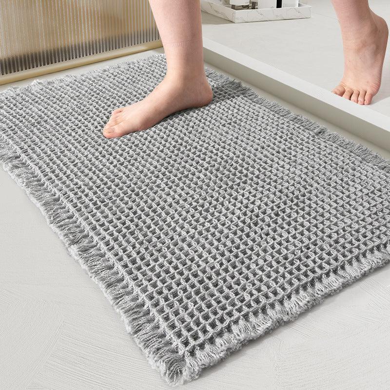 Tappetino da bagno a nido d'ape ad asciugatura rapida