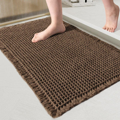 Tappetino da bagno a nido d'ape ad asciugatura rapida